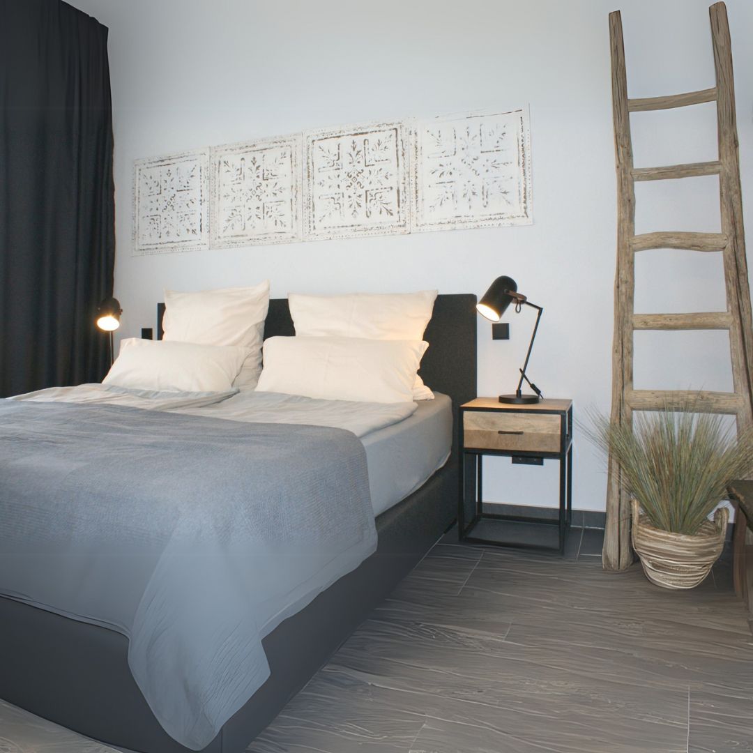 dock2raumdesign Schlafzimmer Ferienwohnung dock2raumdesign Schlafzimmer Ferienwohnung